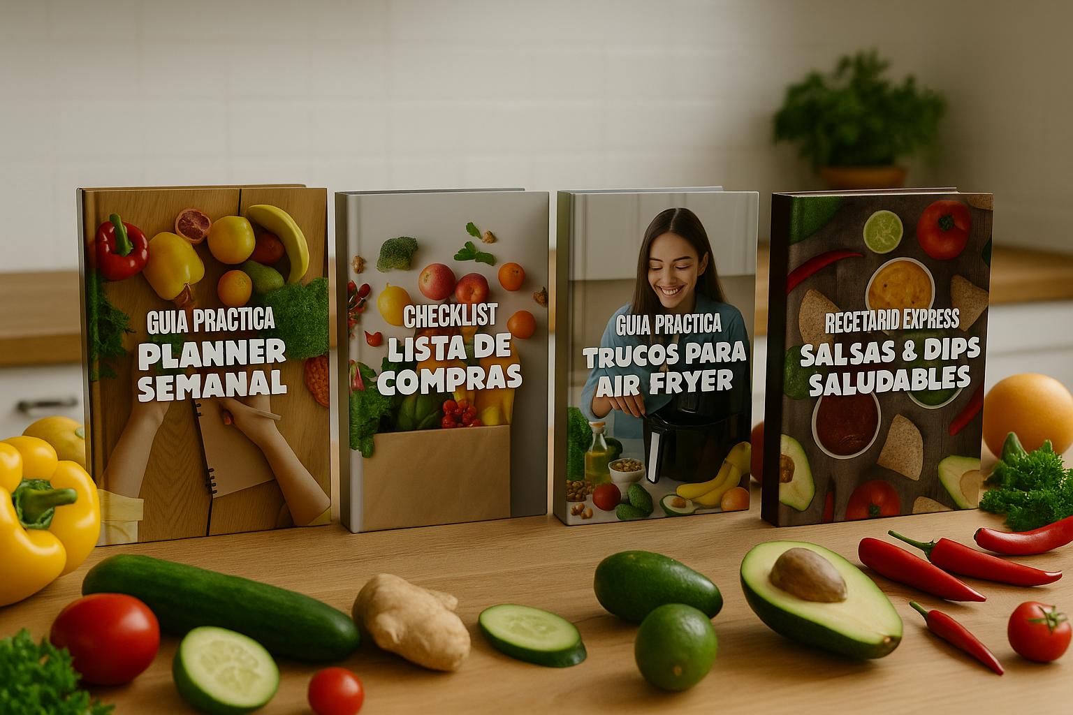 Air Fryer Fácil – 50 recetas rápidas y saludables